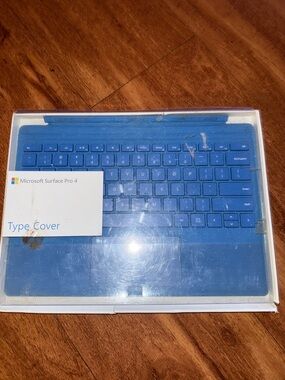 Microsoft Blue Type Cover for Surface Pro 4
